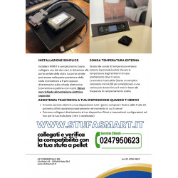 Controller smart per stufe a pellet