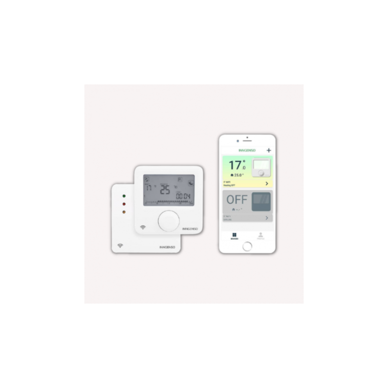 TERMOSTATO DIGITALE WIFI SENZA FILI INNGENSO